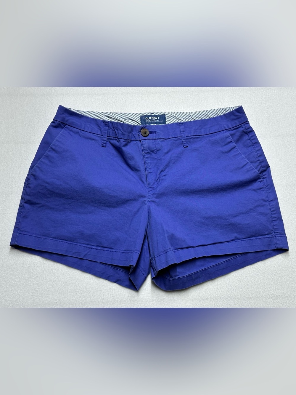 Old Navy Everyday Short Blue Purple Stretch Shorts Women’s Size 10 | 4” Inseam
